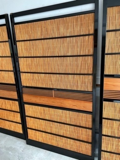 和室 夏用 建具  すのこ