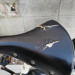 電動自転車(チャイルドシート付き)の画像