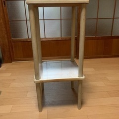 【貰ってください】棚【黒電話を置いてました。】