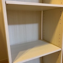 カラーボックス　白の画像