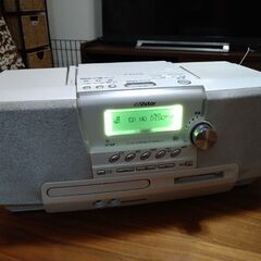 JVC RC-A1-W クラビア CD-MDポータブルシステム ...