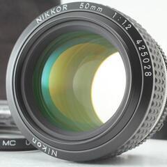 【未使用】Nikon Ais Nikkor 50mm f1.2 レンズ