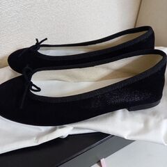 値下げしました！【Repettoレペット】バレエシューズ黒36美品の画像