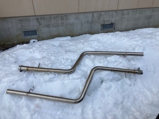 【商談中】社外マフラーエンド　ストレート