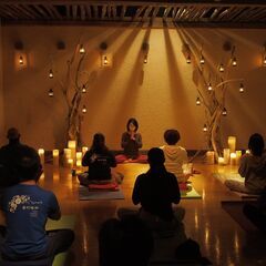 CandleArtYoga＠EARTHHOUR～やさしい灯で