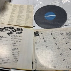 昭和レトロ、ディスコヒット大作戦、LPレコードの画像