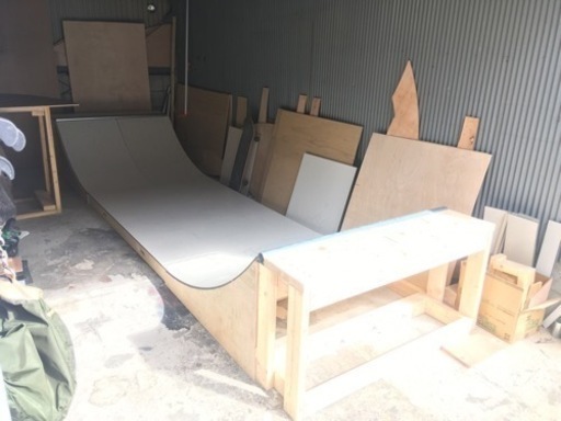 スケボー　ミニランプ