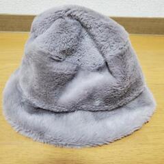 3/11まで❗【ほぼ新品】GRL ファーバケットハット   グレージュ