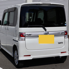 H23 タントカスタムX/後期/検R4.10/フルセグTVナビ/Bカメラ/パワスラの画像