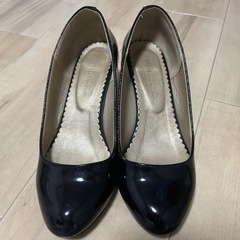 earth music&ecology エナメルパンプス