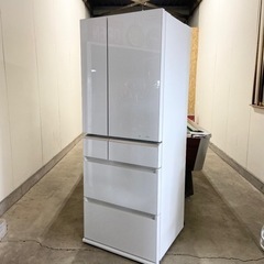 売切れました?美品　パナソニック　6ドア冷蔵庫　501L    大容量　NR-F511PV-W