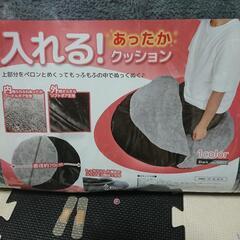 新品未開封！入れるあったかクッションの画像