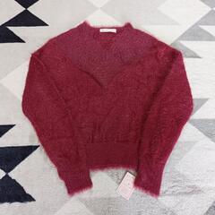 新品 タグ付き MAJESTIC LEGON 重ね衿Vネックプル...