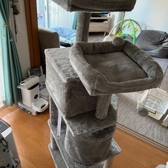 《決まりました》キャットタワー　※一部故障ありの画像