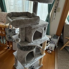 《決まりました》キャットタワー　※一部故障ありの画像