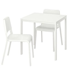IKEA テーブル＆チェア2脚