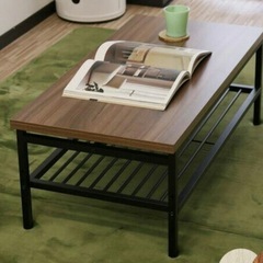使用期間半年　傷ほぼ無し　ブラウンローテーブル