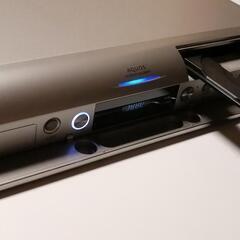 [配達無料][即日配達も可能？]SHARP  HDD-DVDレコーダー　DV-AC55  2007年製　正常動作品　HDMI端子付き　B-CASカード付き　リモコン無しの画像