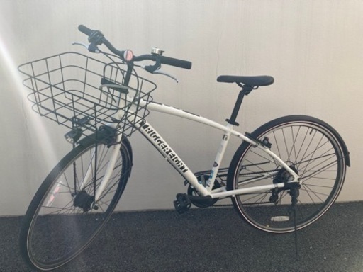 【お渡しの方、決まりました】【修理済】【ほぼ未使用品】アサヒサイクル SX700C [トリガーエイト つや消しホワイト] ロードバイク