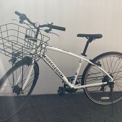 【お渡しの方、決まりました】【修理済】【ほぼ未使用品】アサヒサイクル SX700C [トリガーエイト つや消しホワイト] ロードバイクの画像