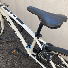 【お渡しの方、決まりました】【修理済】【ほぼ未使用品】アサヒサイクル SX700C [トリガーエイト つや消しホワイト] ロードバイクの画像