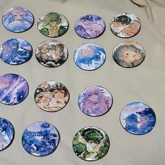 テガミバチ 缶バッジ　原画展