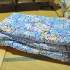 ロングサイズ　掛け布団　150×220　打ち直し布団 ☆1回使用...