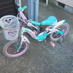 (お渡し決定)子供自転車(補助輪付き)