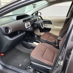 アクアG　H24　車検6/3　走行91000ｋ　純正メモリーナビ＆地デジＴＶ　カラーバックカメラ　スマートキー　シートヒーターの画像