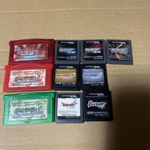 ポケモンソフト多数とドラクエ6