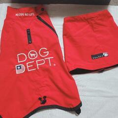少しお値下げしました。犬用 レインウェア DOG DEPT 撥水コート