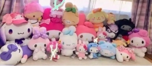 21点BIGサンリオぬいぐるみ纏め売り
