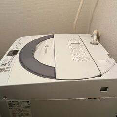 洗濯機シャープ製2012年式　日根野駅近くの画像