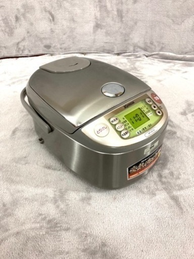 炊飯器　ZOSHIRUSHI 5.5合炊き　釜傷あり　通電OK
