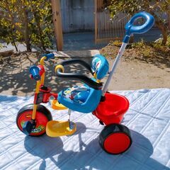 中古 アイデス ides ミッキーマウス 三輪車 かじとりトライ...