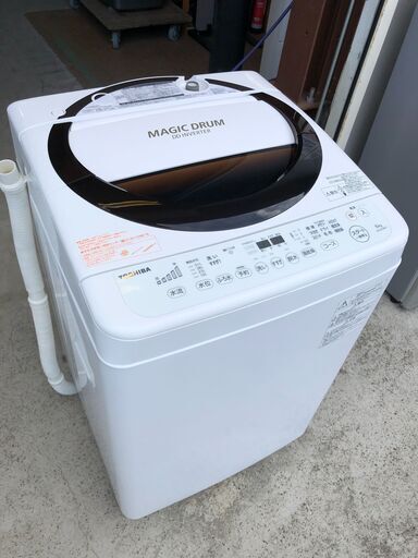 【動作保証あり】TOSHIBA 東芝 2016年 AW-6D3M 6.0kg 洗濯機【管理KRS428】