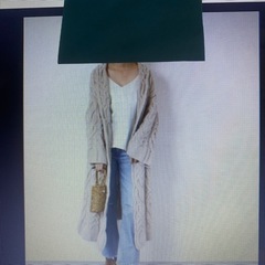 1回着用　Plage （プラージュ）カーディガンの画像