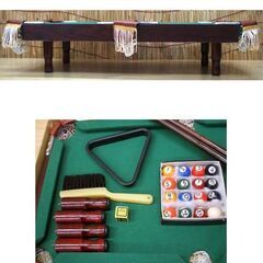 トイザらス パビリオンスポーツ ビリヤード　卓上 木製 ミニビリヤード台 付属品・箱付き　おもちゃ ☆ PayPay(ペイペイ)決済可能 ☆ 札幌市 豊平区 平岸の画像