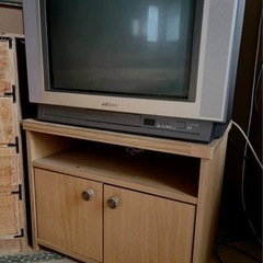 ブラウン管テレビ   無料で差し上げます❗️