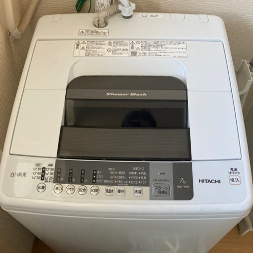 洗濯機　Showash Wash 日立　NW7WY