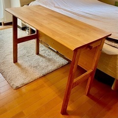 【無料】ニトリのスリムデスク100×45×70cm