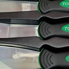 TOPTUL TA785TS ステンレススクレーパー3本組み【リライズ野田愛宕店】【店頭取引限定】【未使用】管理番号：ITVIEJD66GNQの画像