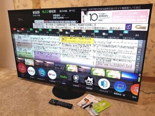 【3月12日よりSALE開始！！】美品　Panasonic パナソニック 4K液晶テレビ VIERA VIERA TH－65HX950