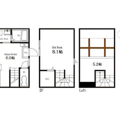 ☻東急目黒線  大岡山 徒歩10分★即入居OK♪★B.T別★1D...