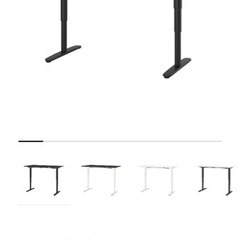 電動昇降デスク IKEA BEKANT ベカント 160x80cmの画像