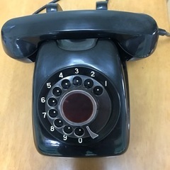 昭和レトロ黒電話
