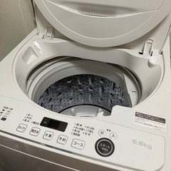 SHARP 縦型の洗濯機