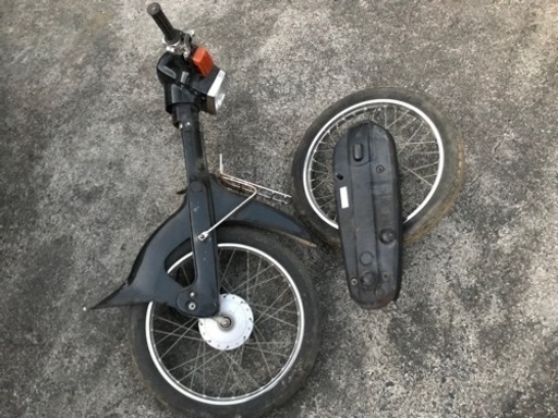 スズキ バーディBA41A 前後足廻り