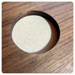 ご購入者様決定꒰未使用꒱胡桃鍋敷き 薄茶インテリア雑貨キッチンツール くるみモダンアンティークの画像