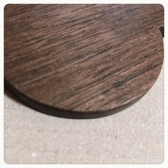 ご購入者様決定꒰未使用꒱胡桃鍋敷き 薄茶インテリア雑貨キッチンツール くるみモダンアンティークの画像